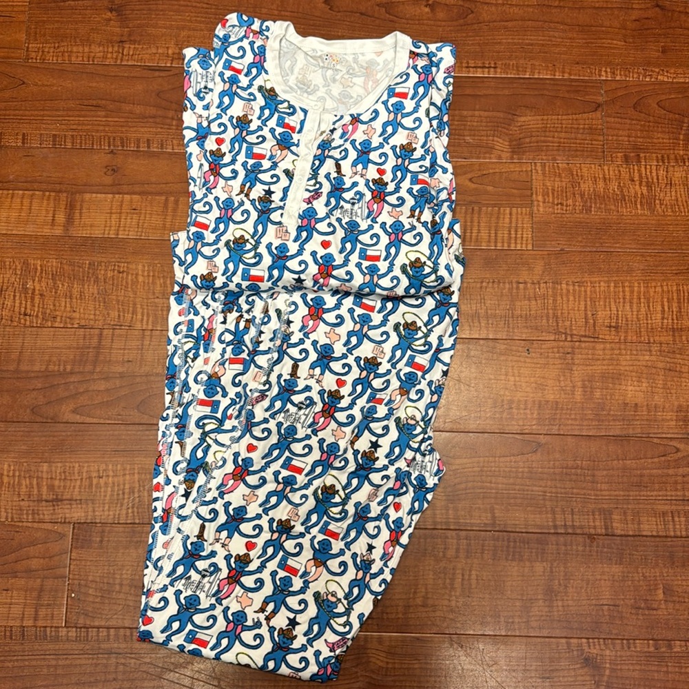 roller rabbit dallas monkey pajamas